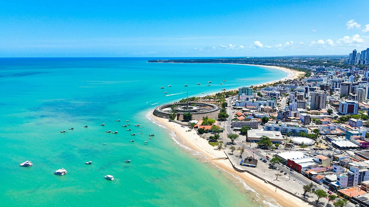 vista aérea de João Pessoa